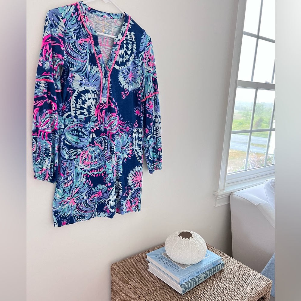 Lilly Pulitzer Joy Tunic Mini Dress